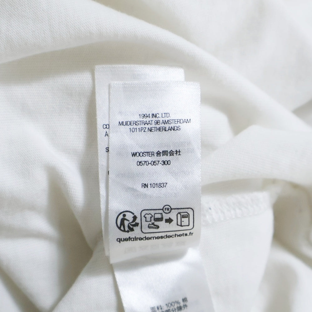 SUPREME(シュプリーム) 24SS Contact S/S Top コンタクト チェーンロゴ刺繍 クルーネック 半袖Tシャツ カットソー ホワイト