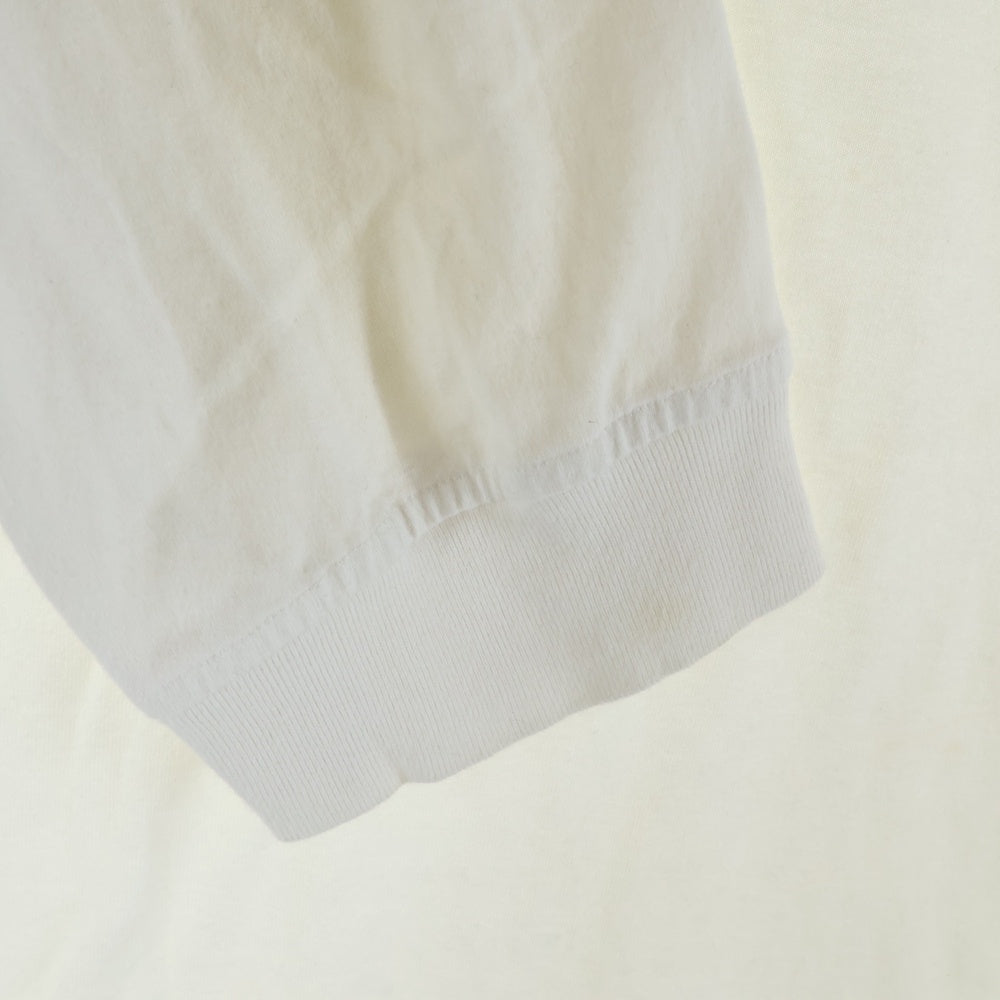 SUPREME(シュプリーム) 21AW Geo Arc L/S Top ゲオ フロントアーチロゴ刺繍ロングスリーブTシャツ 長袖 ホワイト