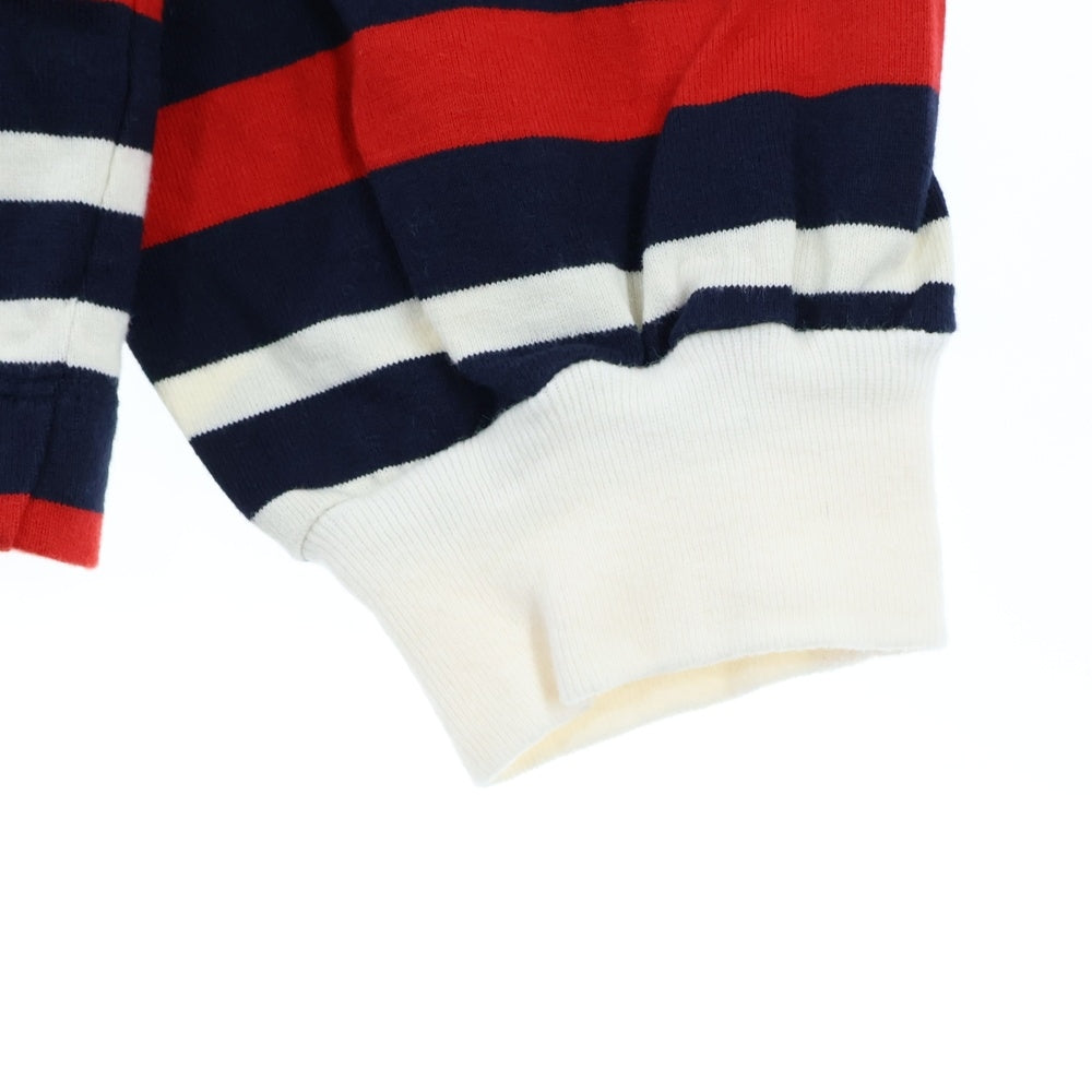 ROTOL(ロトル) 23AW WIDE TWIST LS BORDER ボーダーロングスリーブTシャツ 長袖 レッド ネイビー