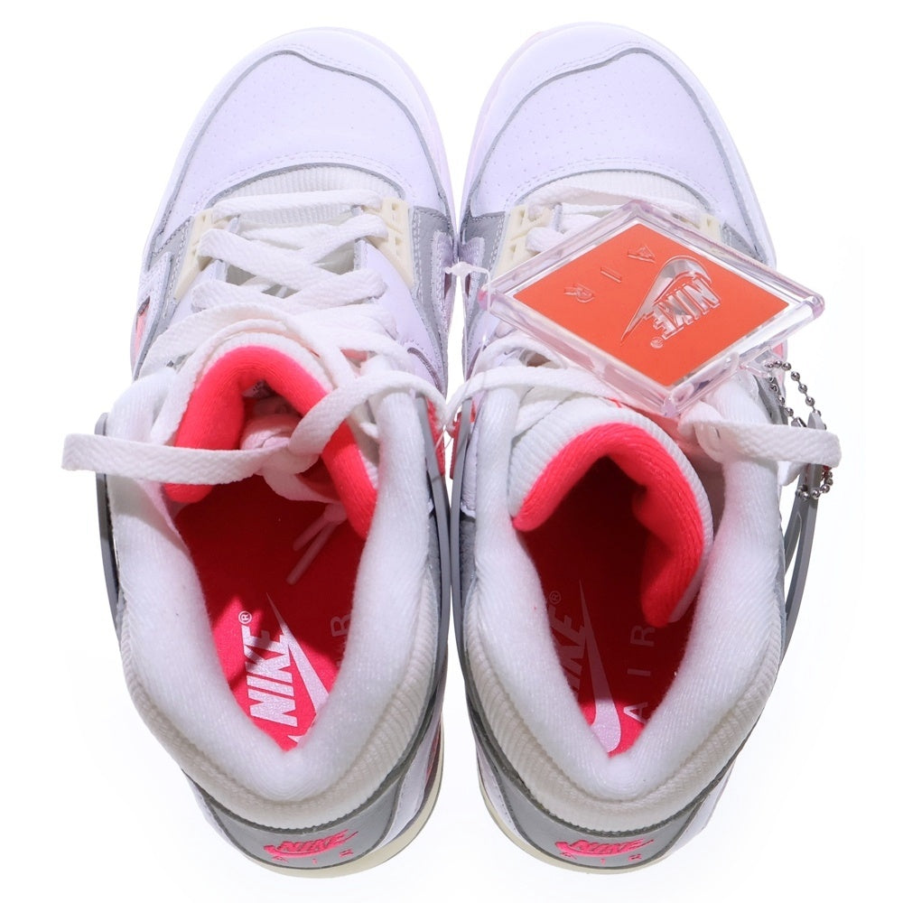 NIKE(ナイキ) AIR TECH CHALLENGE II QS エアテック チャレンジ ハイカットスニーカー レディース ホワイト/ピンク US5/23.5cm FZ9033-100