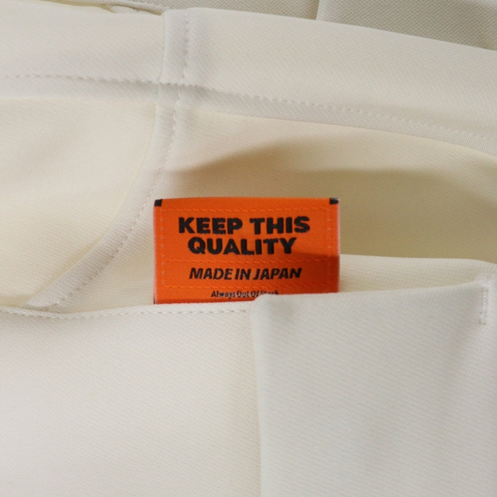 ALWAYS OUT OF STOCK(オールウェイズアウトオブストック) ACTIVE FATIGUE SHORT ポリエステル アクティブ ファティーグ ショーツ ハーフパンツ オフホワイト HA-022106324