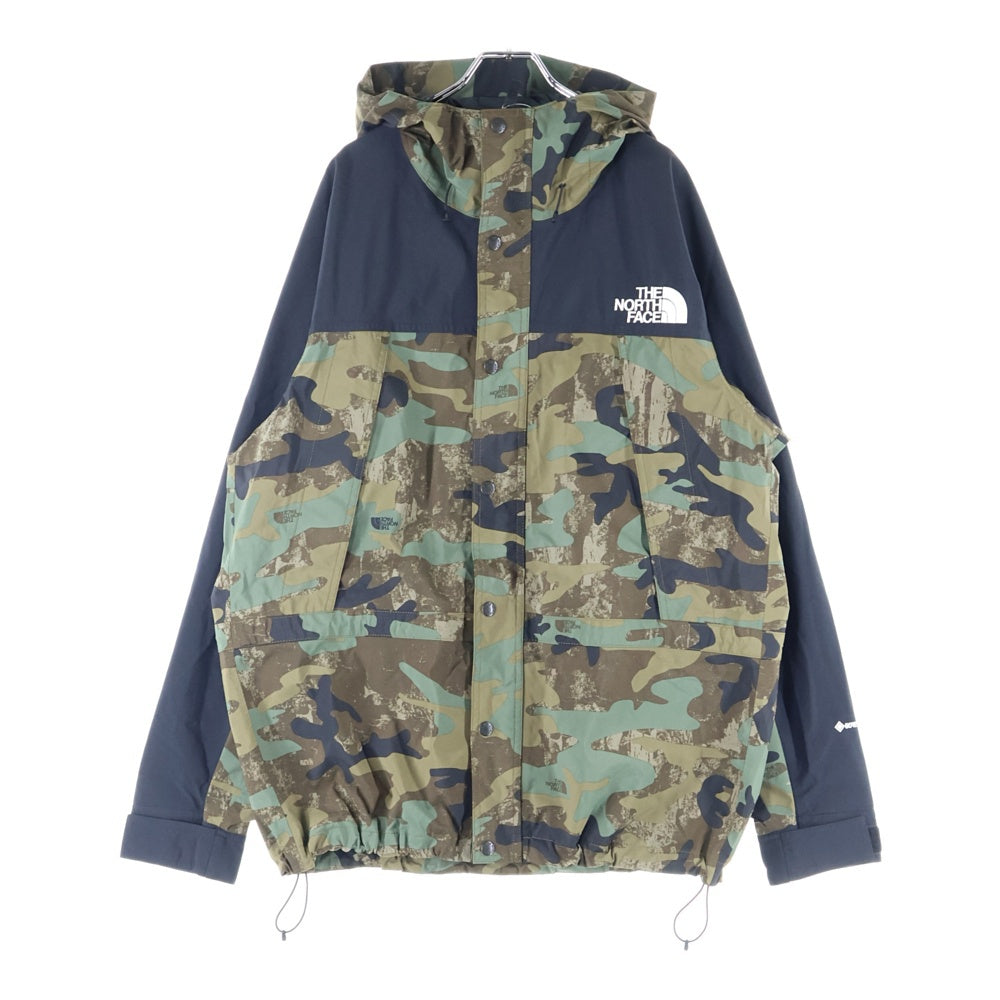 THE NORTH FACE(ザノースフェイス) NOVELTY MOUNTAIN LIGHT JACKET GORE-TEX ゴアテックス ノベルティ マウンテン ライト カモフラ ジャケット カーキ NP62237