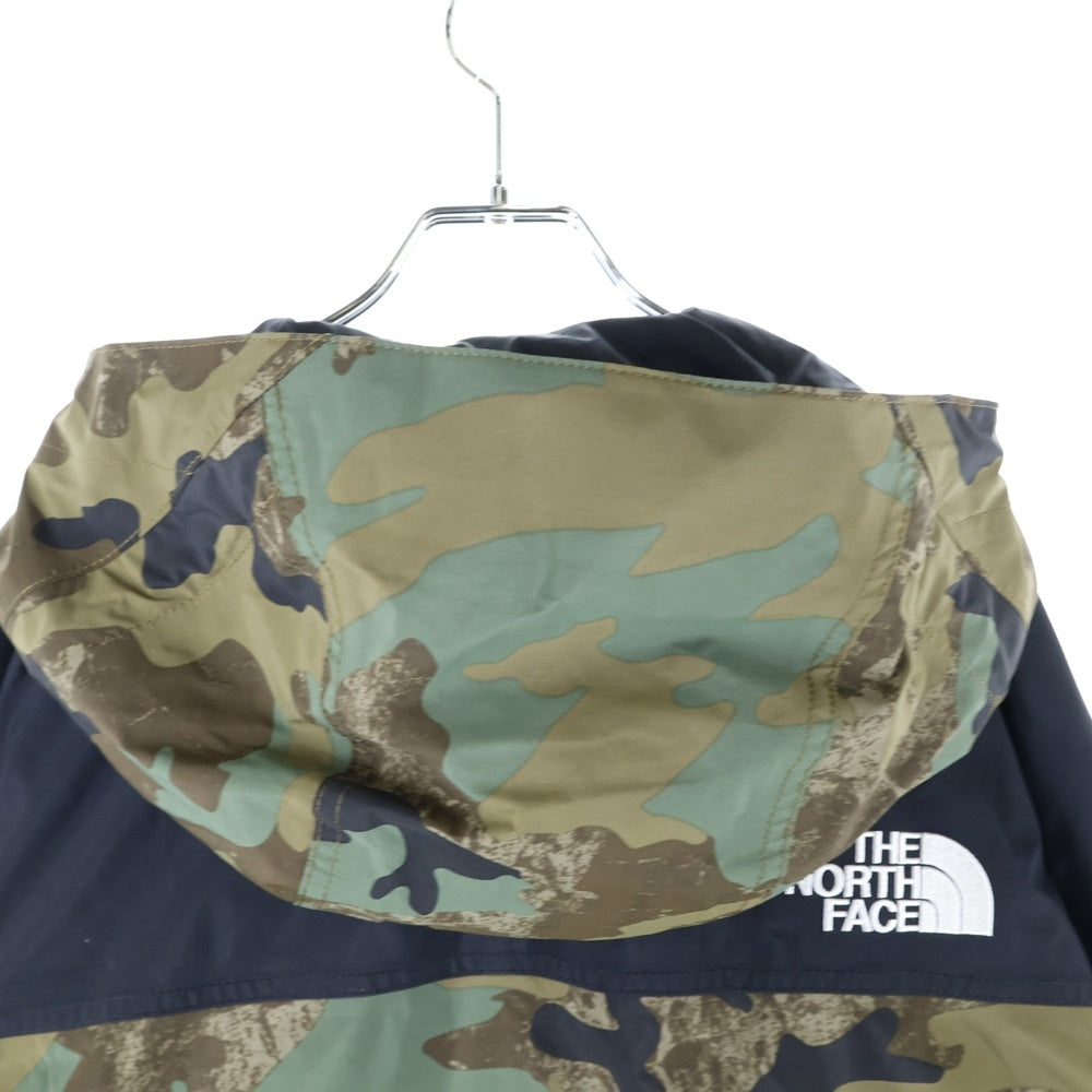 THE NORTH FACE(ザノースフェイス) NOVELTY MOUNTAIN LIGHT JACKET GORE-TEX ゴアテックス ノベルティ マウンテン ライト カモフラ ジャケット カーキ NP62237