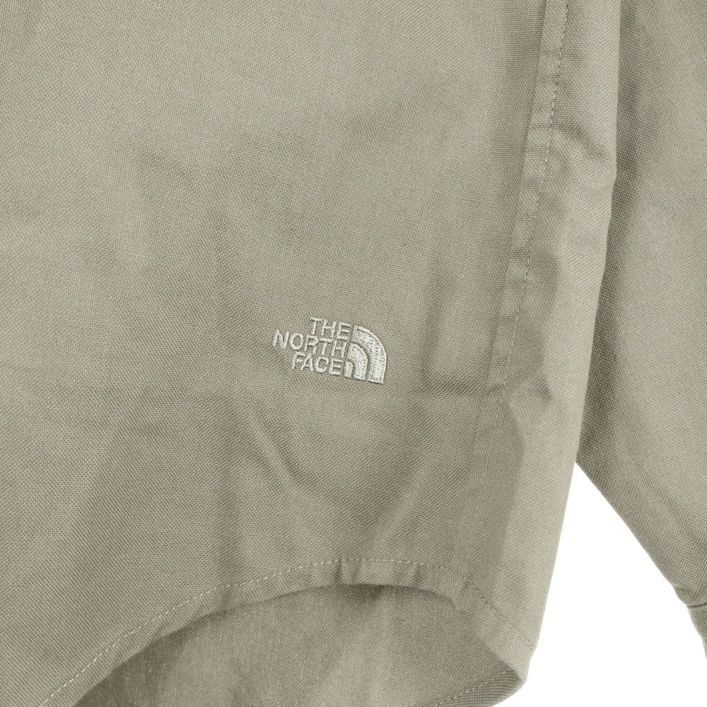 THE NORTH FACE(ザノースフェイス) HALF DOME SHIRT ロングスリーブ ハーフドーム 長袖シャツ ダークブラウン NR12450