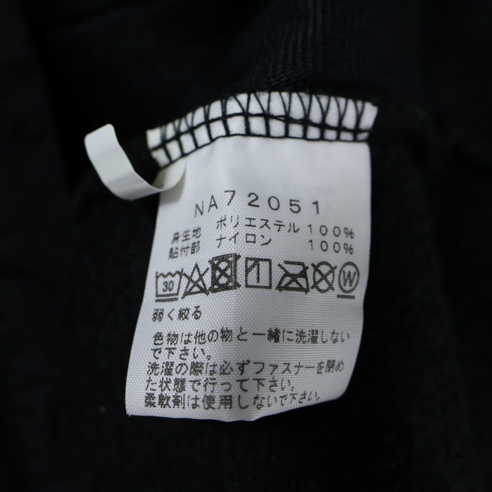 THE NORTH FACE(ザノースフェイス) DENALI JACKET デナリ ナイロン切り替え ジップアップ フリース ジャケット ブラック