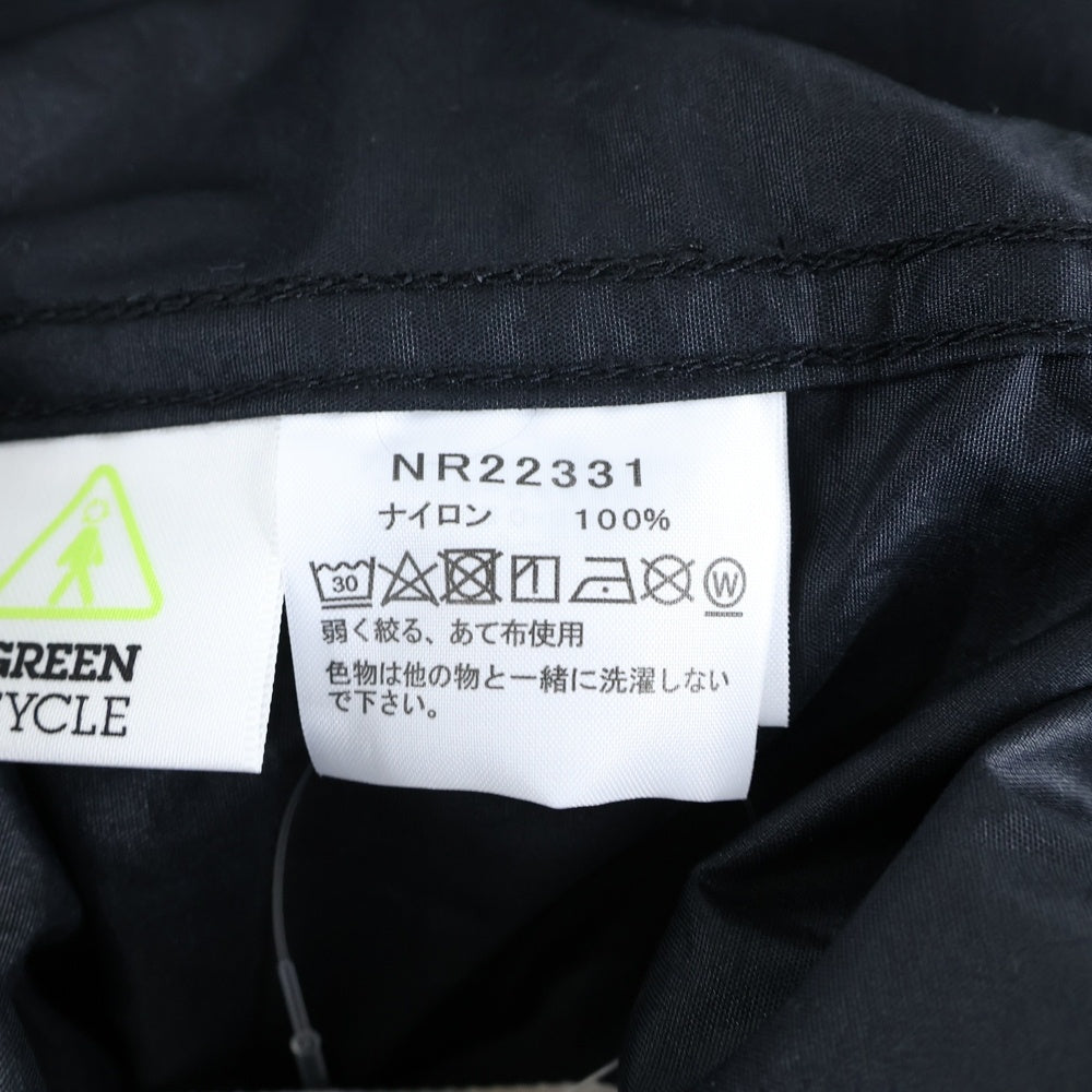 THE NORTH FACE(ザノースフェイス) S/S NUPTSE SHIRT ヌプシ ドットボタン ナイロン 半袖シャツ ブラック NR22331