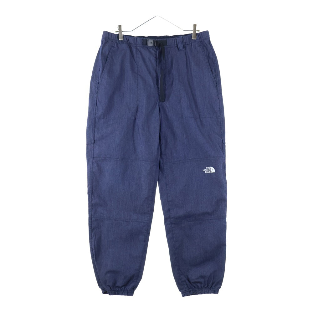 THE NORTH FACE(ザノースフェイス) NYLON DENIM FIELD PANT ナイロン デニム フィールド ロング ジョガーパンツ ネイビー NB82136