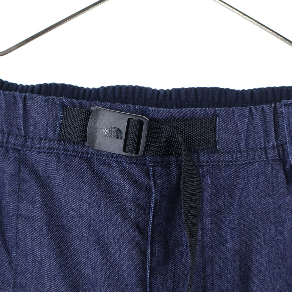 THE NORTH FACE(ザノースフェイス) NYLON DENIM FIELD PANT ナイロン デニム フィールド ロング ジョガーパンツ ネイビー NB82136