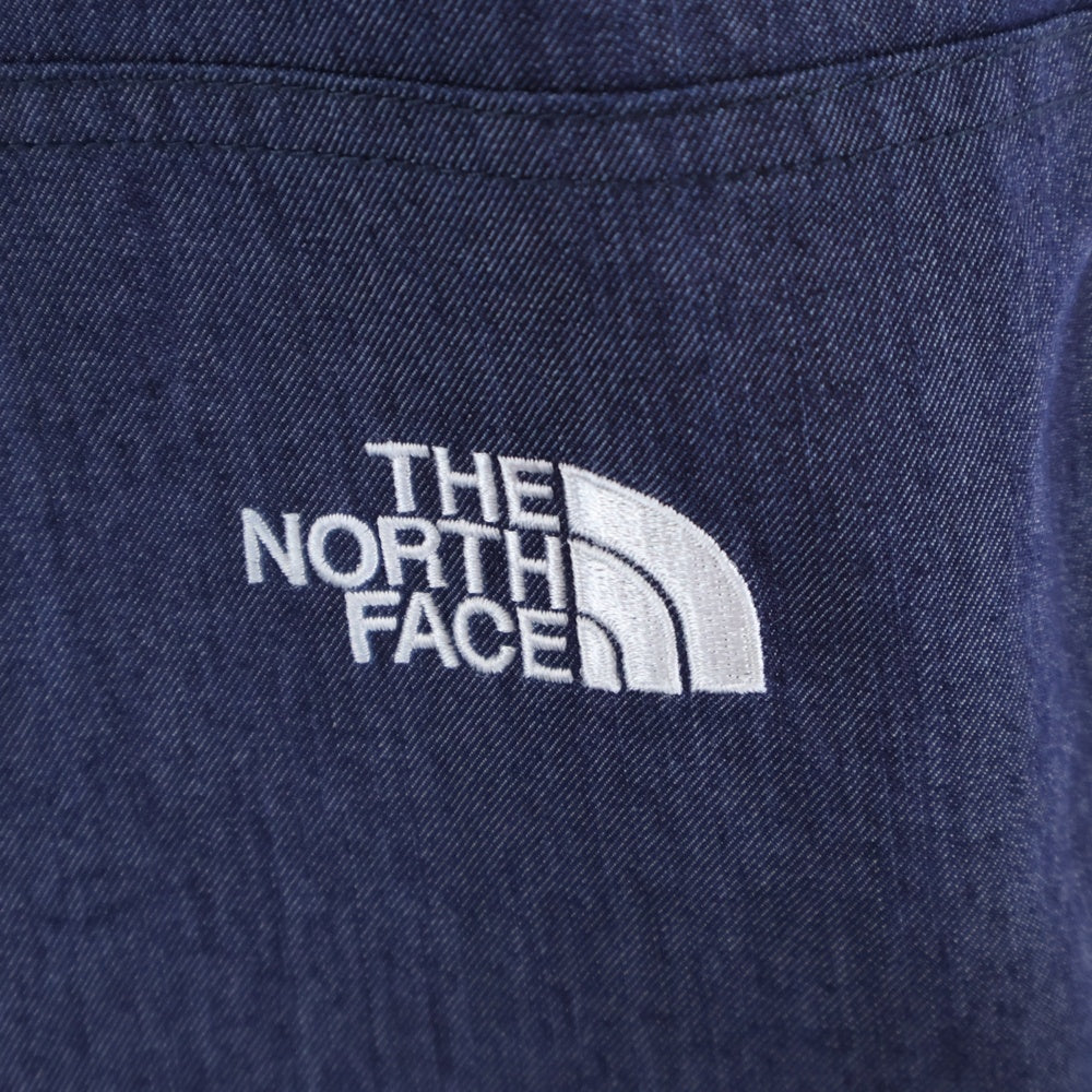 THE NORTH FACE(ザノースフェイス) NYLON DENIM FIELD PANT ナイロン デニム フィールド ロング ジョガーパンツ ネイビー NB82136