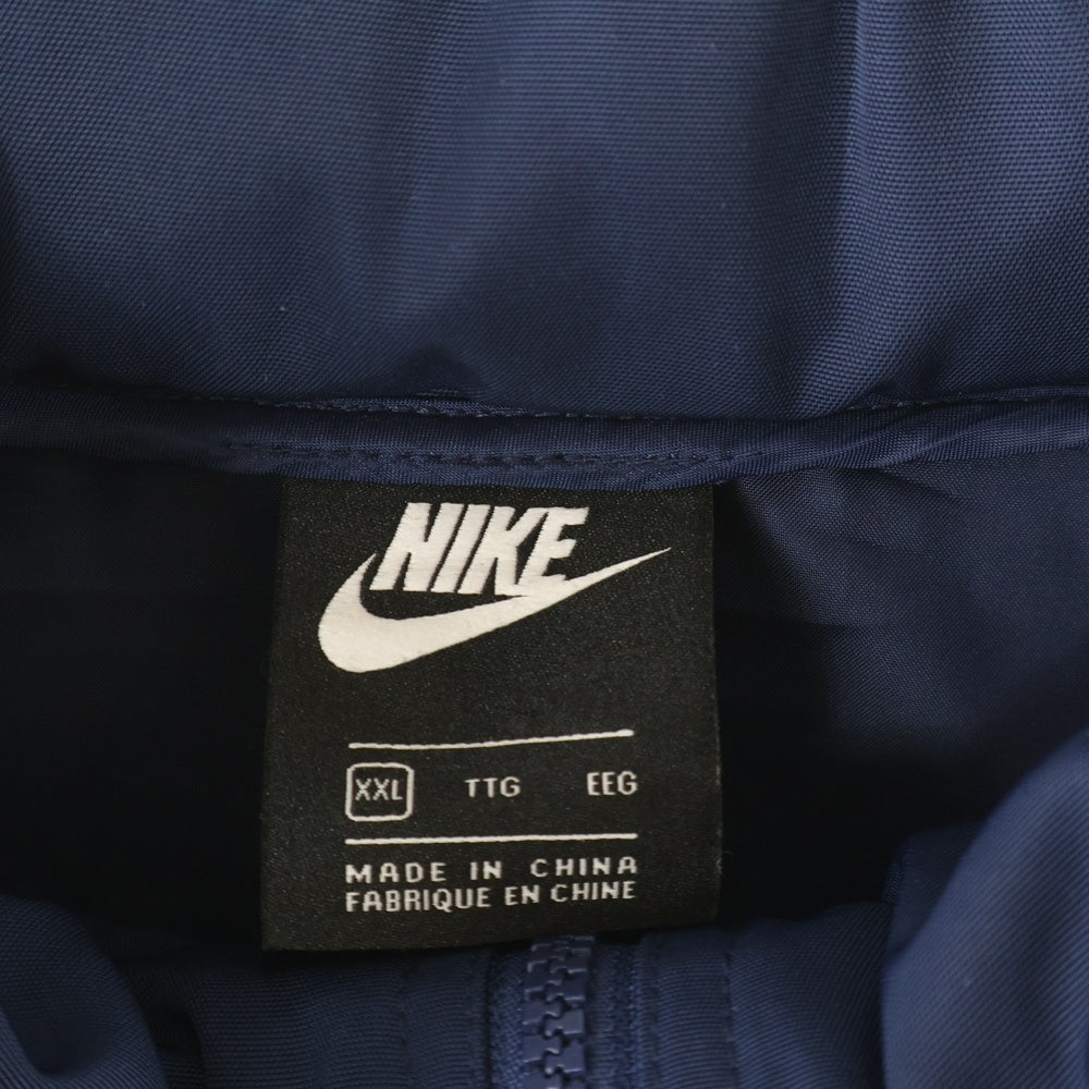 NIKE(ナイキ) RISE PACK REISSUE WALLIWAW WOVEN JACKET ライズ パック ウーブン ハーフジップ プルオーバー ジャケット ネイビー /レッド DA0367-410