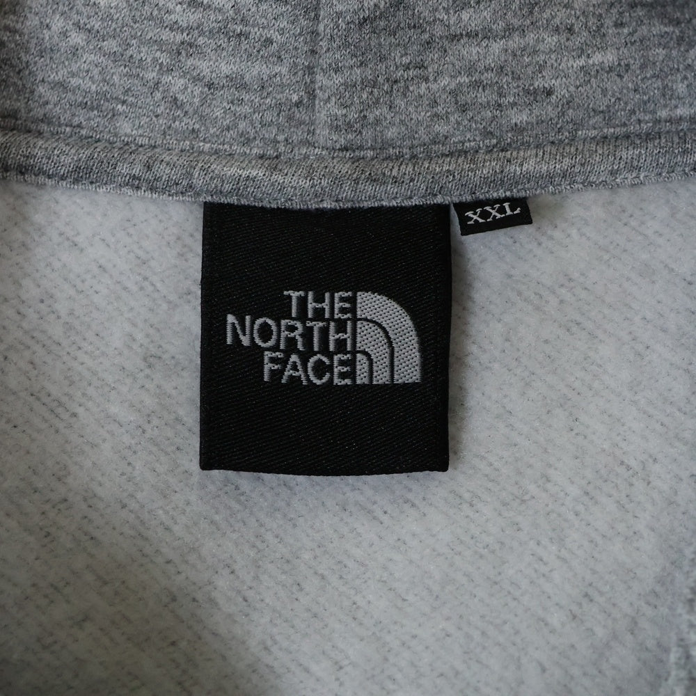 THE NORTH FACE(ザノースフェイス) SMALL LOGO HEATHER SWEAT HOODIE スモール ロゴ ヘザースウェット フーディ グレー NT62342