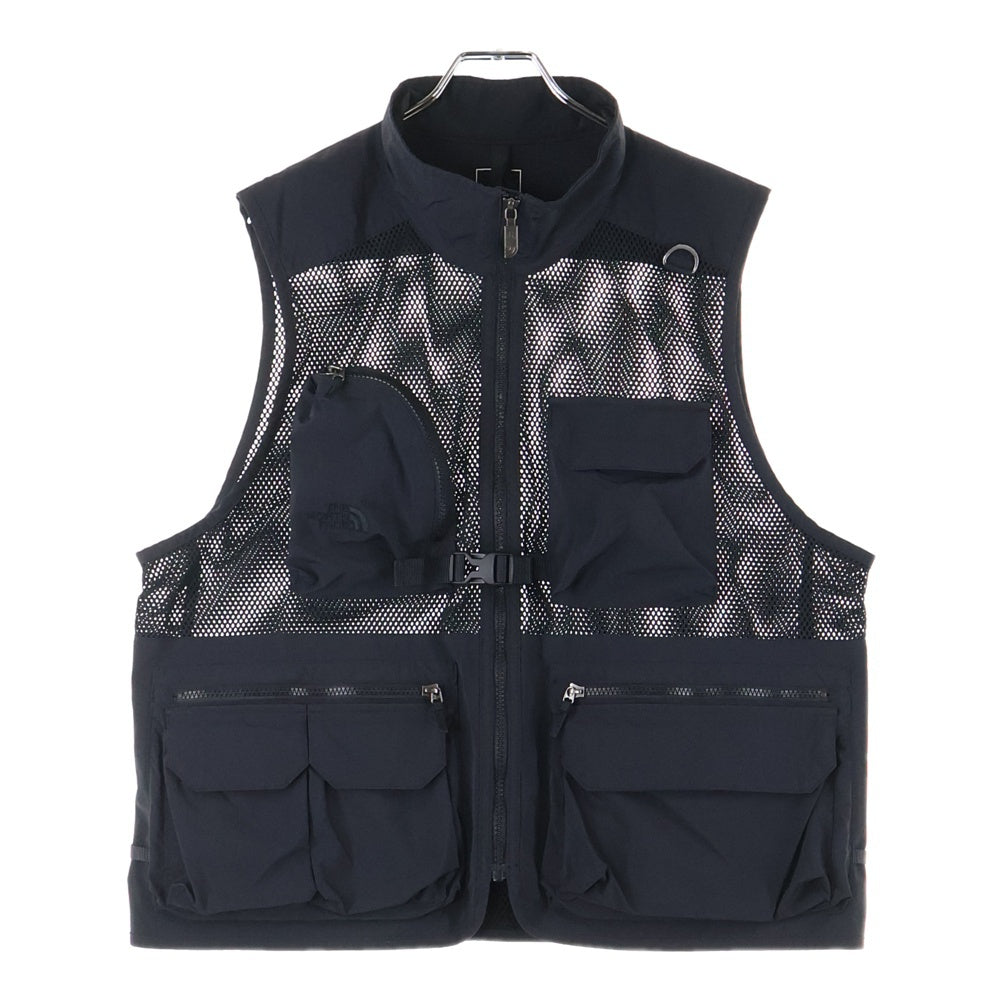 THE NORTH FACE(ザノースフェイス) UTILITY MESH VEST ユーティリティ メッシュ マルチポケット ベスト ブラック NP22431