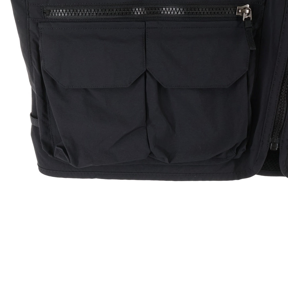 THE NORTH FACE(ザノースフェイス) UTILITY MESH VEST ユーティリティ メッシュ マルチポケット ベスト ブラック NP22431