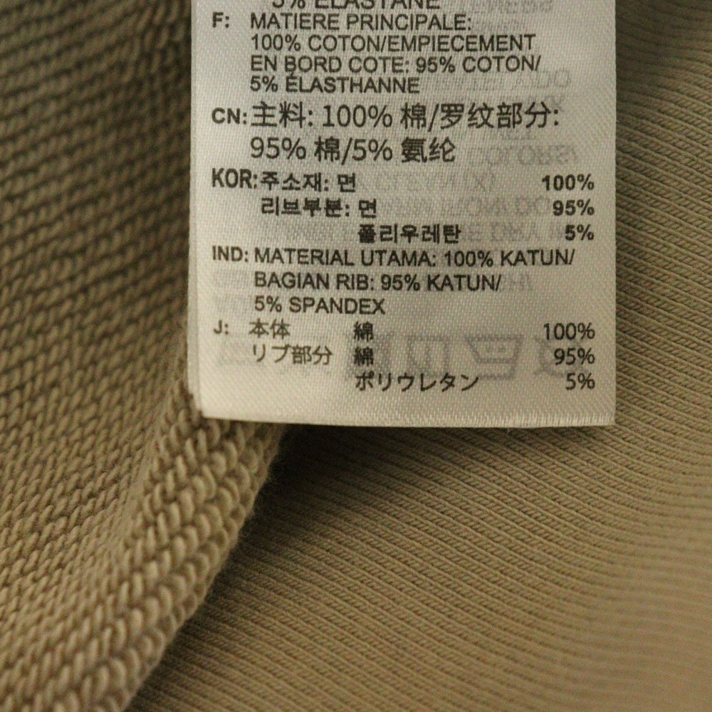 adidas(アディダス) エッセンシャルズ プラス ルーズフィット スリーストライプス フレンチテリー スウェット パーカー ベージュ JF3993