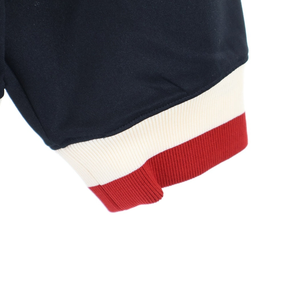 NO BRAND(ノーブランド) THE FIRST SLAM DUNK SHOHOKU 湘北 ロゴプリント ボタンフライ ブルゾン トラックパンツ セットアップ ジャージ ブラック/レッド