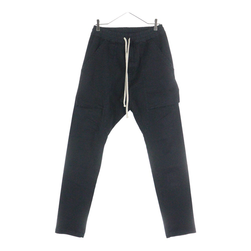 Danke Schon(ダンケシェーン) 22SS PREMIUM SUPER STRETCH TC BLACK SARROUEL PANTS ドローコード スーパーストレッチ サルエルパンツ ブラック 22S-PTL043-DS