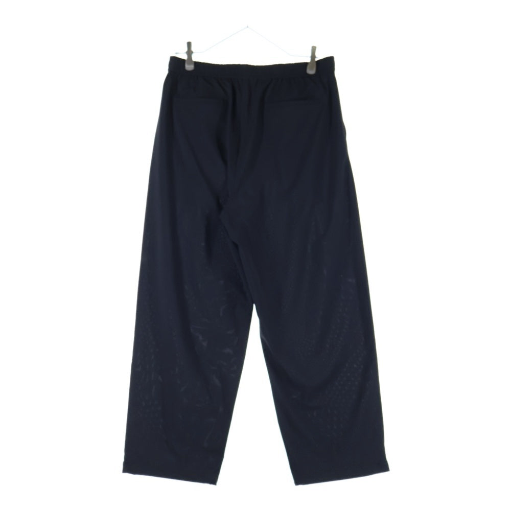 B:MING LIFE STORE by BEAMS(ビーミングライフストアバイビームス) ウェスト ドローコード ツータック スラックス パンツ トラウザー ブラック 24S-BB414