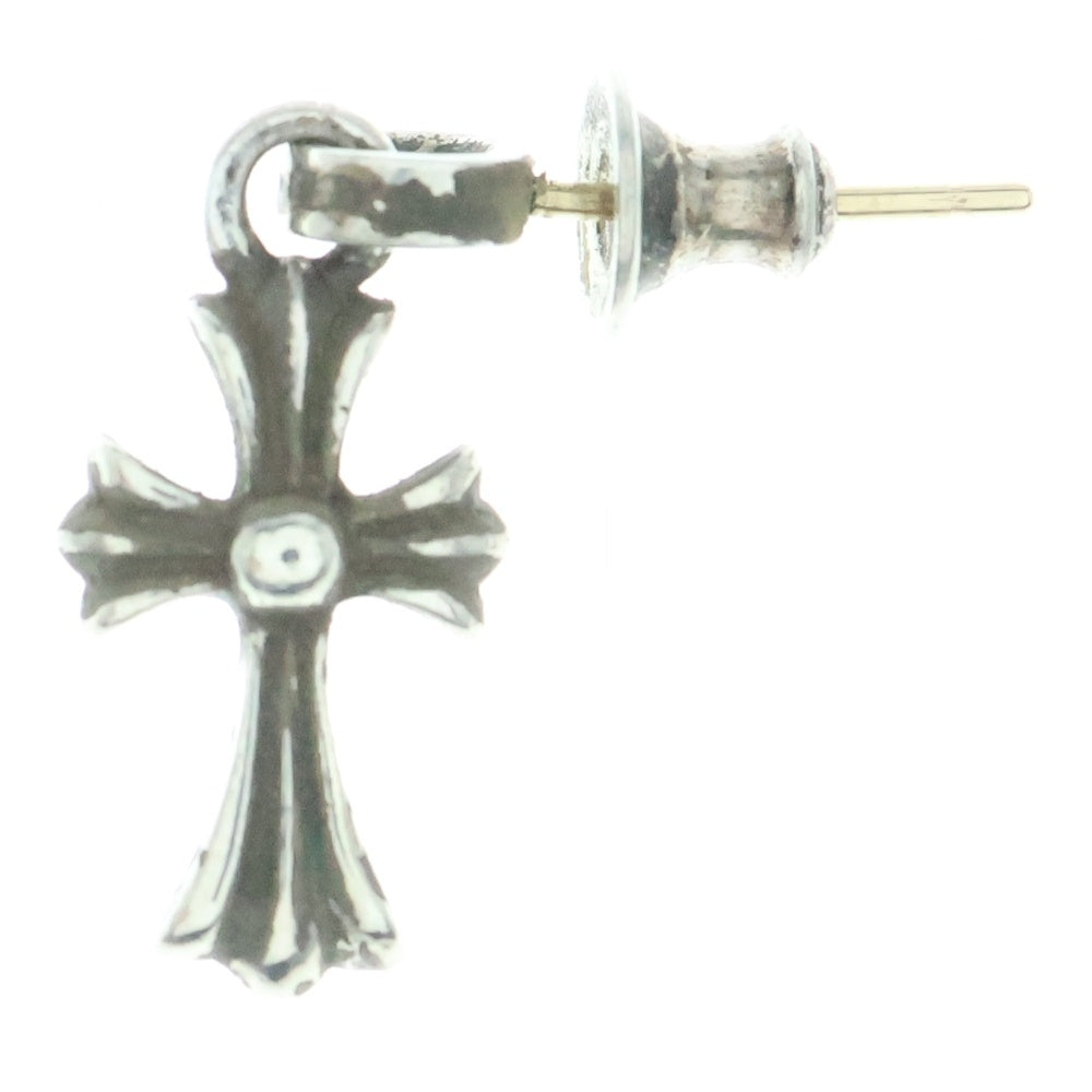 CHROME HEARTS(クロムハーツ) BBY F PPRCHN ベイビーファットクロス ドロップピアス シルバー BCA090