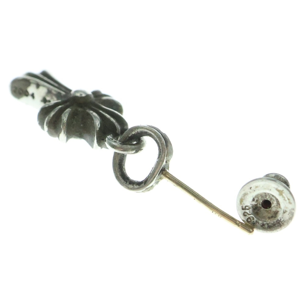 CHROME HEARTS(クロムハーツ) BBY F PPRCHN ベイビーファットクロス ドロップピアス シルバー BCA090