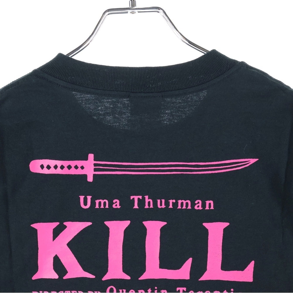 VINTAGE(ヴィンテージ) 00S VINTAGE KILL BILL Vol.2 KILL is LOVE ANVIL ヴィンテージ キルビル キルイズラブ 両面プリント ムービー 半袖Tシャツ カットソー ブラック
