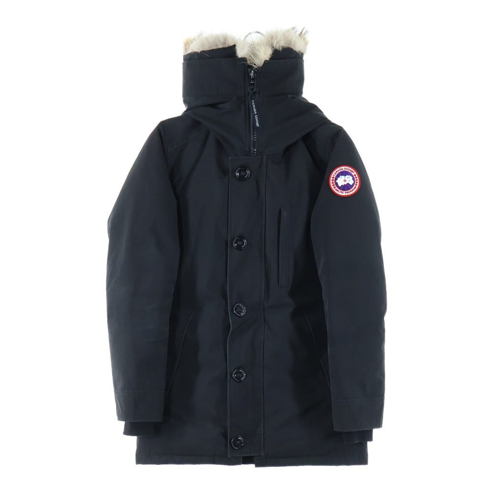 CANADA GOOSE(カナダグース) JASPER PARKA ジャスパー パーカー ファーフーデッド ジップアップ ダウンジャケット ブラック 3438JM