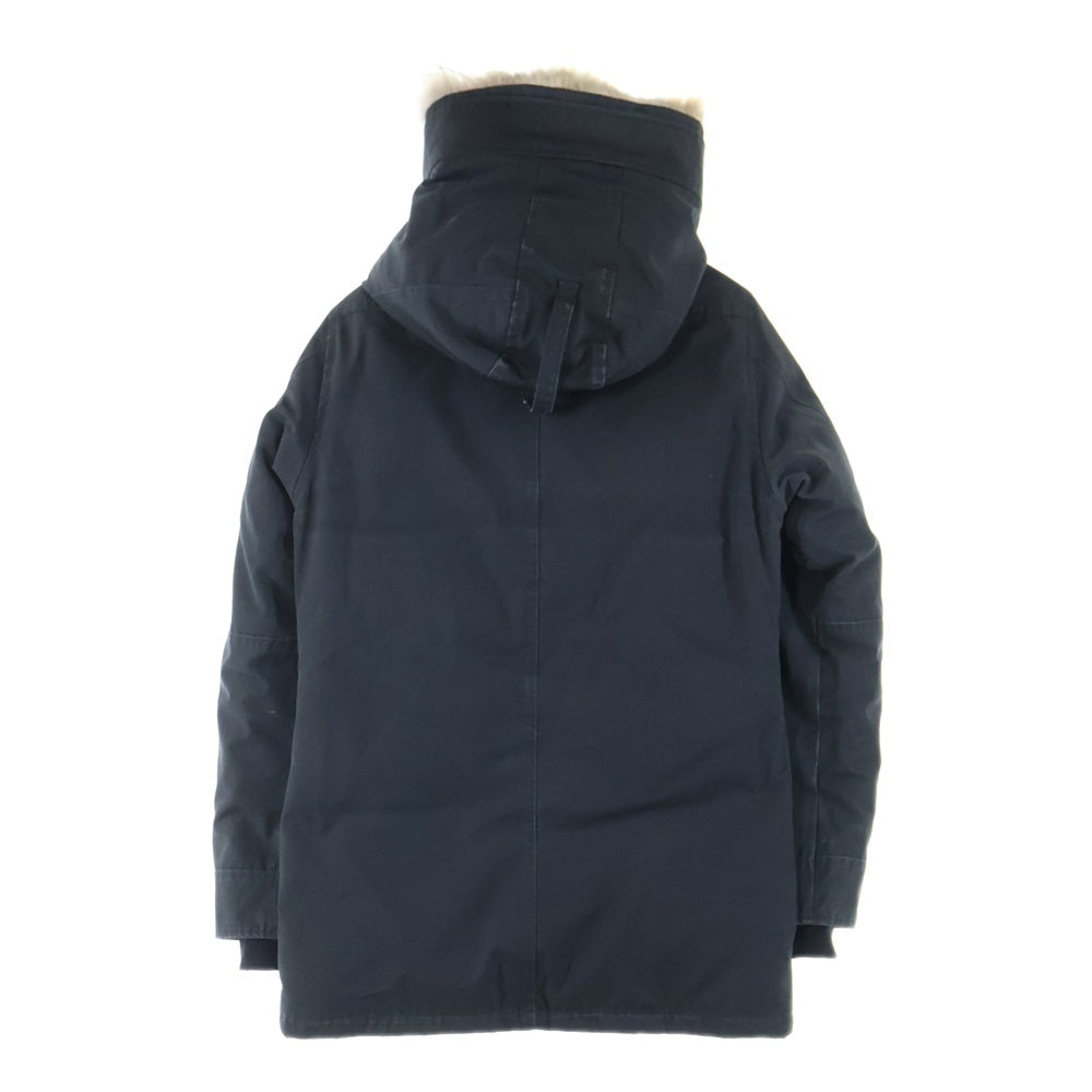 CANADA GOOSE(カナダグース) JASPER PARKA ジャスパー パーカー ファーフーデッド ジップアップ ダウンジャケット ブラック 3438JM