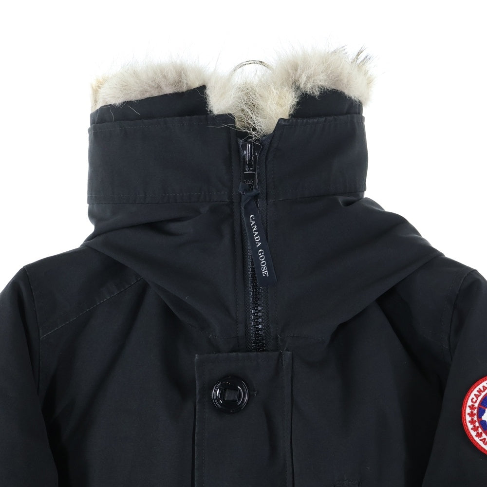 CANADA GOOSE(カナダグース) JASPER PARKA ジャスパー パーカー ファーフーデッド ジップアップ ダウンジャケット ブラック 3438JM