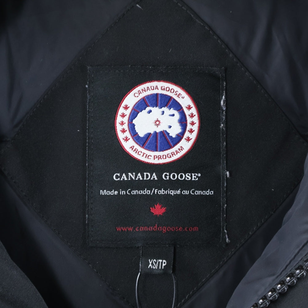 CANADA GOOSE(カナダグース) JASPER PARKA ジャスパー パーカー ファーフーデッド ジップアップ ダウンジャケット ブラック 3438JM