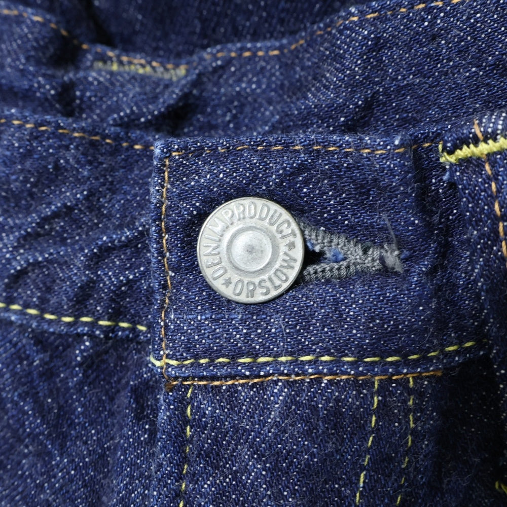 orslow(オアスロー) BEAMS BOY別注 701ZBB MONROE DENIM PANTS モンローパンツ ジップフライデニムパンツ レディース インディゴ
