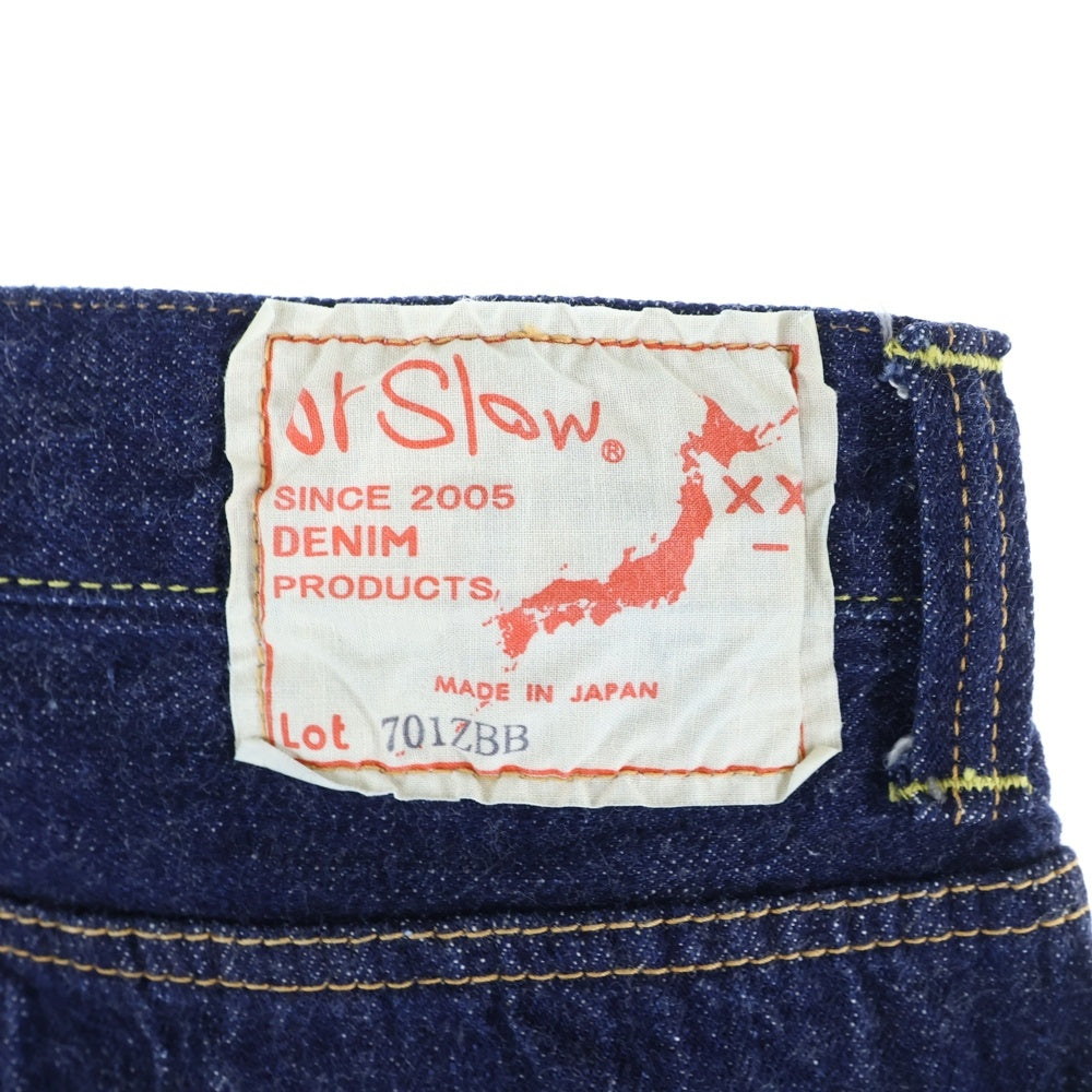 orslow(オアスロー) BEAMS BOY別注 701ZBB MONROE DENIM PANTS モンローパンツ ジップフライデニムパンツ レディース インディゴ