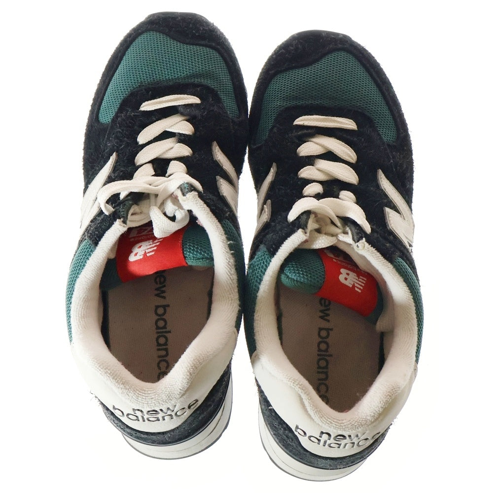 New Balance(ニューバランス) U574MGH スエード ローカットスニーカー レディース ネイビー US5.5/23.5cm