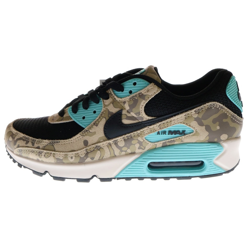 NIKE(ナイキ) AIR MAX 90 CAMO AURORA GREEN エアマックス90 カモ オーラルグリーン ローカットスニーカー マルチカラー US8.5/26.5cm IF1721-100