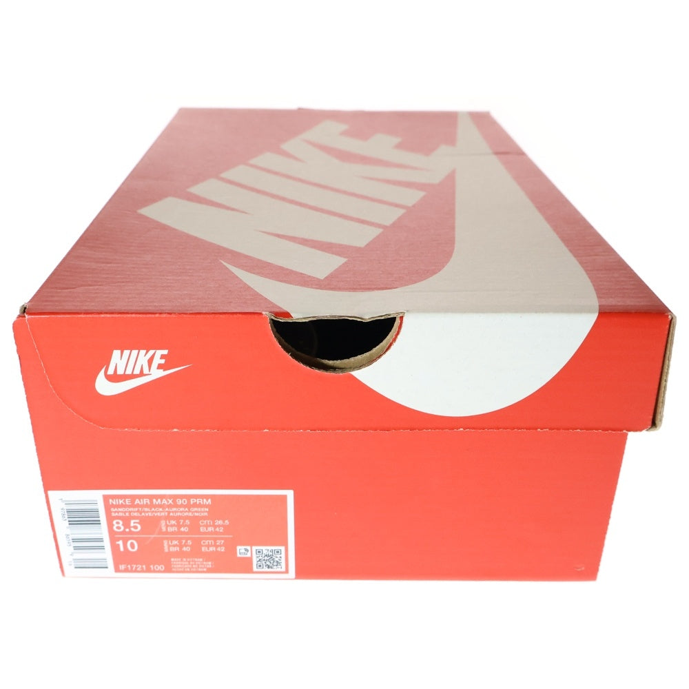 NIKE(ナイキ) AIR MAX 90 CAMO AURORA GREEN エアマックス90 カモ オーラルグリーン ローカットスニーカー マルチカラー US8.5/26.5cm IF1721-100