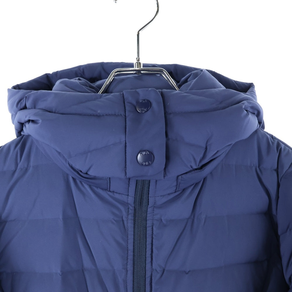 FILA(フィラ) ゴルフ ボアライニング ジップアップ フーデット ダウンベンチコート ジャケット ネイビー SX4GL250