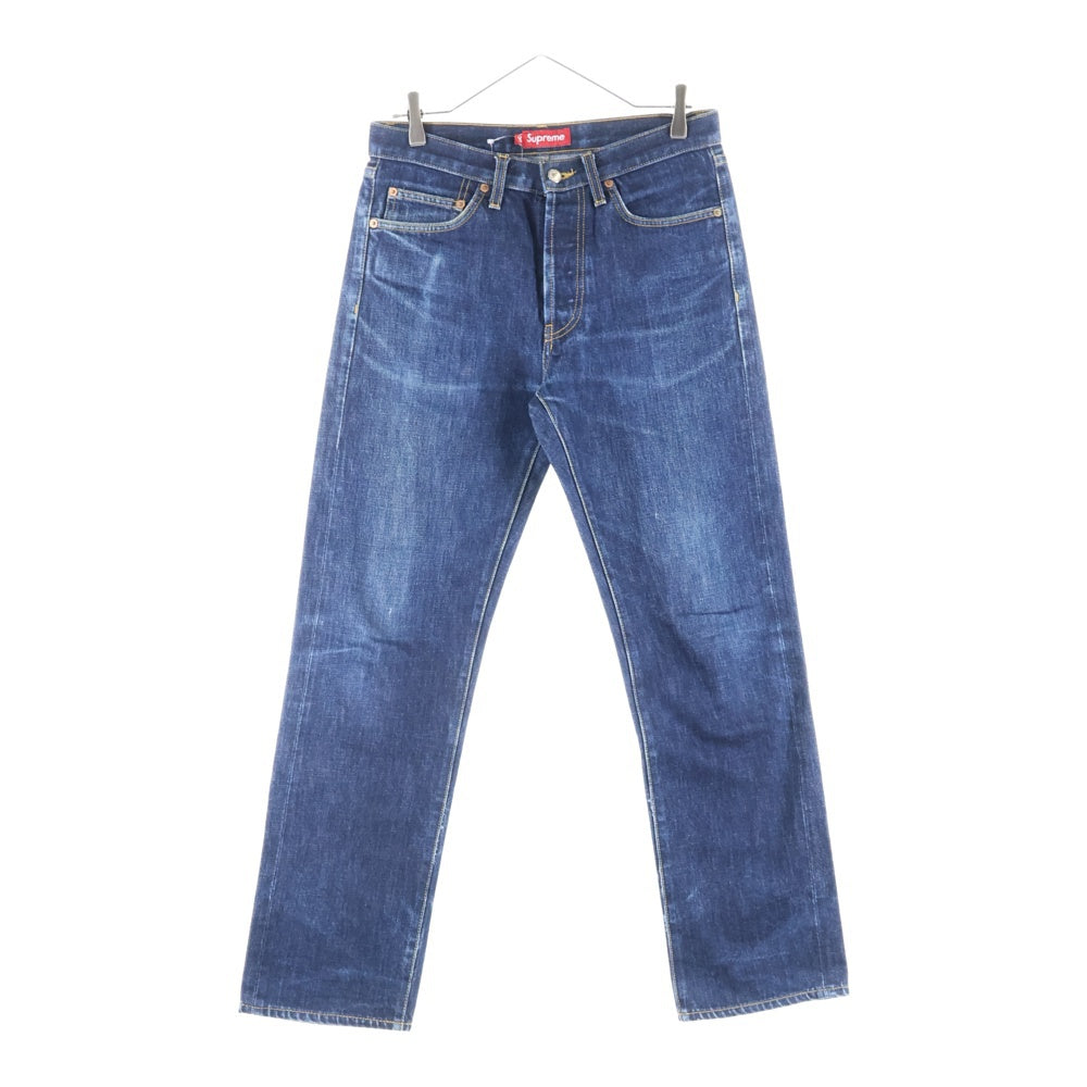 SUPREME(シュプリーム) Rigid Slim Jean リジットスリムジーンズ デニムパンツ インディゴブルー