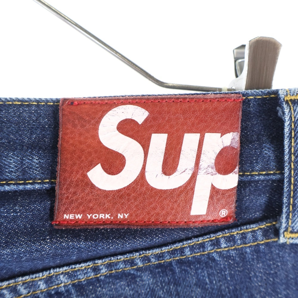SUPREME(シュプリーム) Rigid Slim Jean リジットスリムジーンズ デニムパンツ インディゴブルー