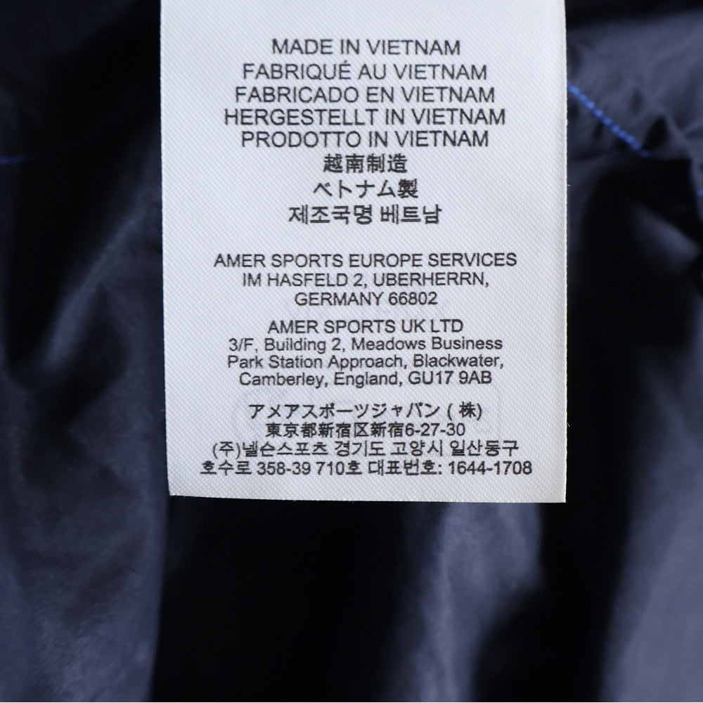 ARC'TERYX(アークテリクス) NORVAN WINDSHELL HOODY ノーバン ウィンドシェル ロゴデザイン ジップアップ フーデッド ナイロンジャケット ブルー/ブラック X000007748-1223X000007748
