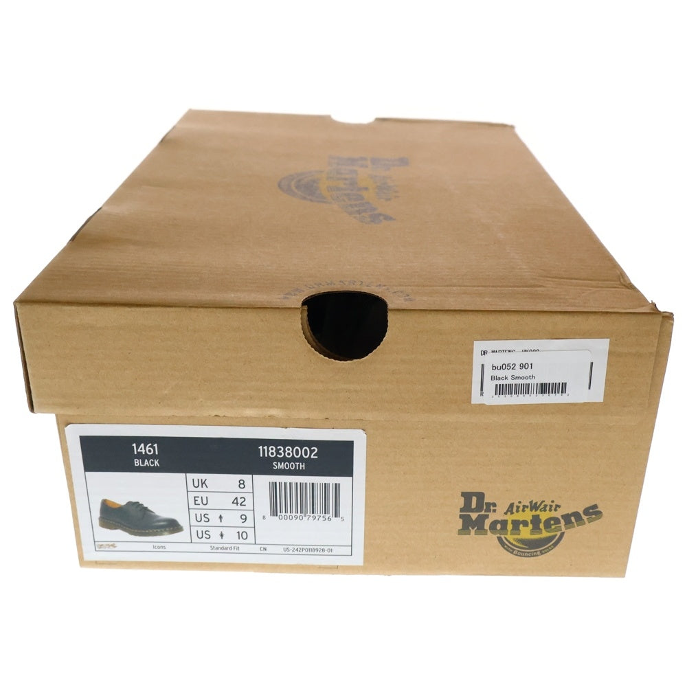 Dr.Martens(ドクターマーチン) 1461 GIBSON ギブソン スムースレザー 3ホール ローカット レザーシューズ ブラック 11838002