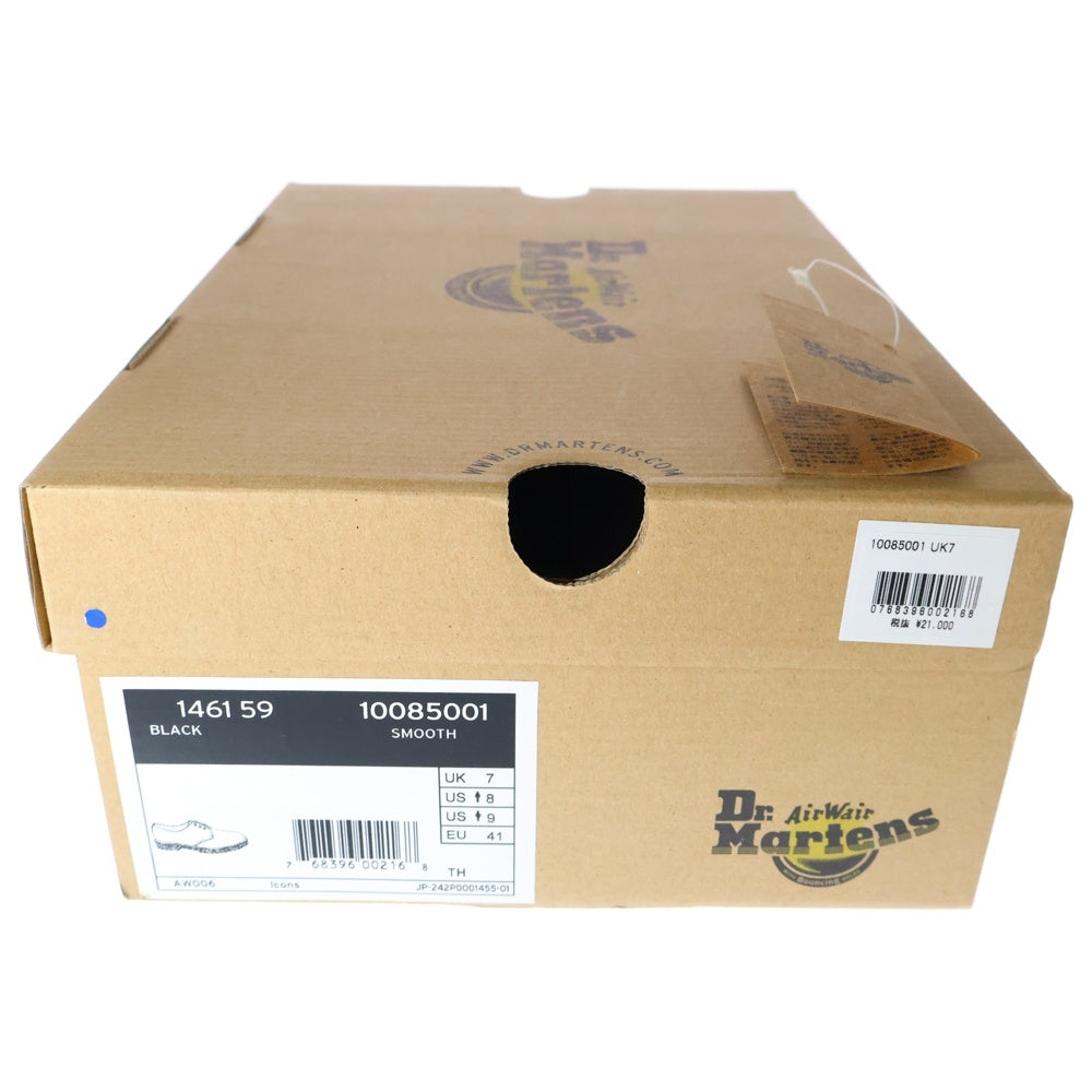 Dr.Martens(ドクターマーチン) 1461 GIBSON ギブソン スムースレザー 3ホール ローカット レザーシューズ ブラック 10085001