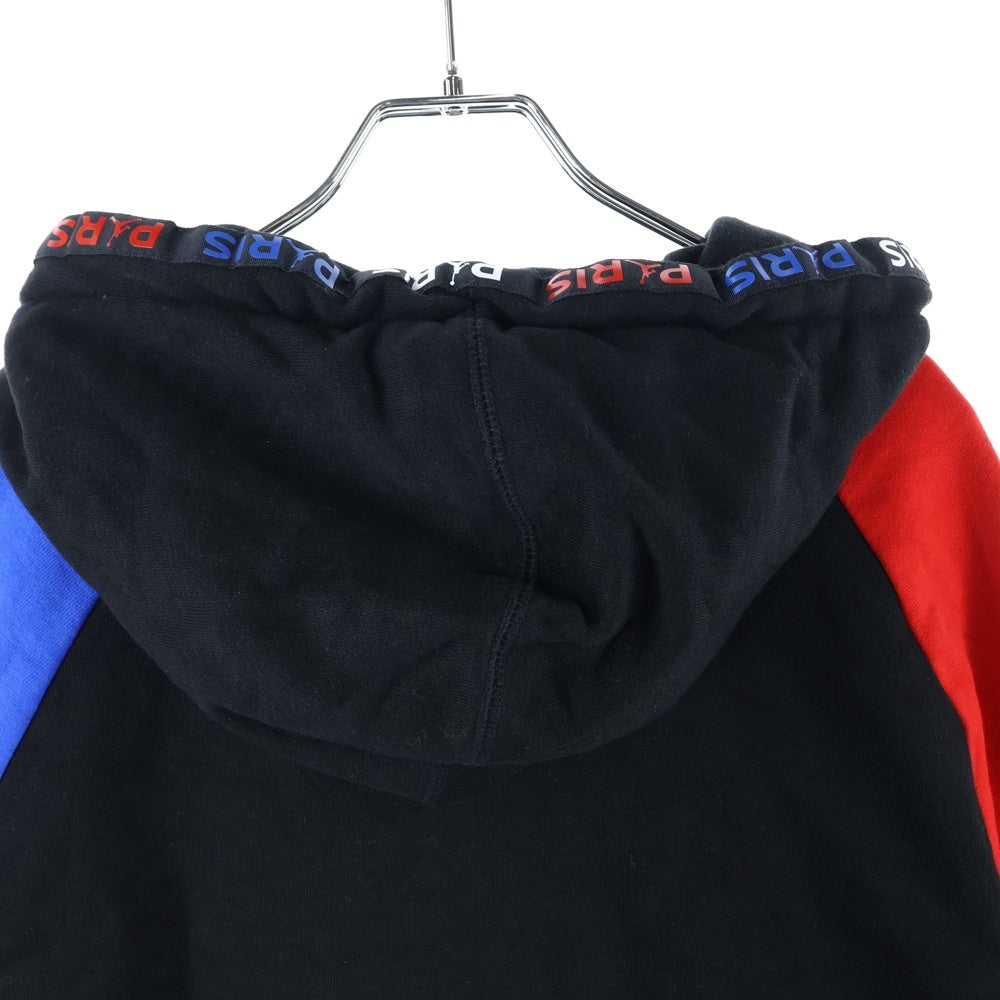 NIKE(ナイキ) ×PARIS SAINT-GERMAIN JORDAN FULLZIP FLEECE パリサンジェルマン ジョーダンブランド フルジップアップ フーデット スウェットパーカー BQ8347-011