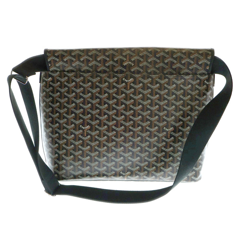 GOYARD(ゴヤール) MESSAGER CAPETIEN MM NOIR カペシエンMM メッセンジャー ショルダーバッグ ブラック/ブラウン CAPETIMMLTY01CG01P