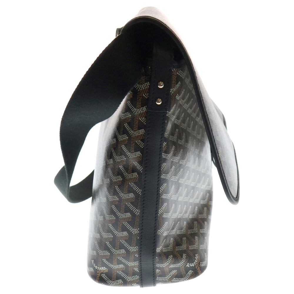 GOYARD(ゴヤール) MESSAGER CAPETIEN MM NOIR カペシエンMM メッセンジャー ショルダーバッグ ブラック/ブラウン CAPETIMMLTY01CG01P