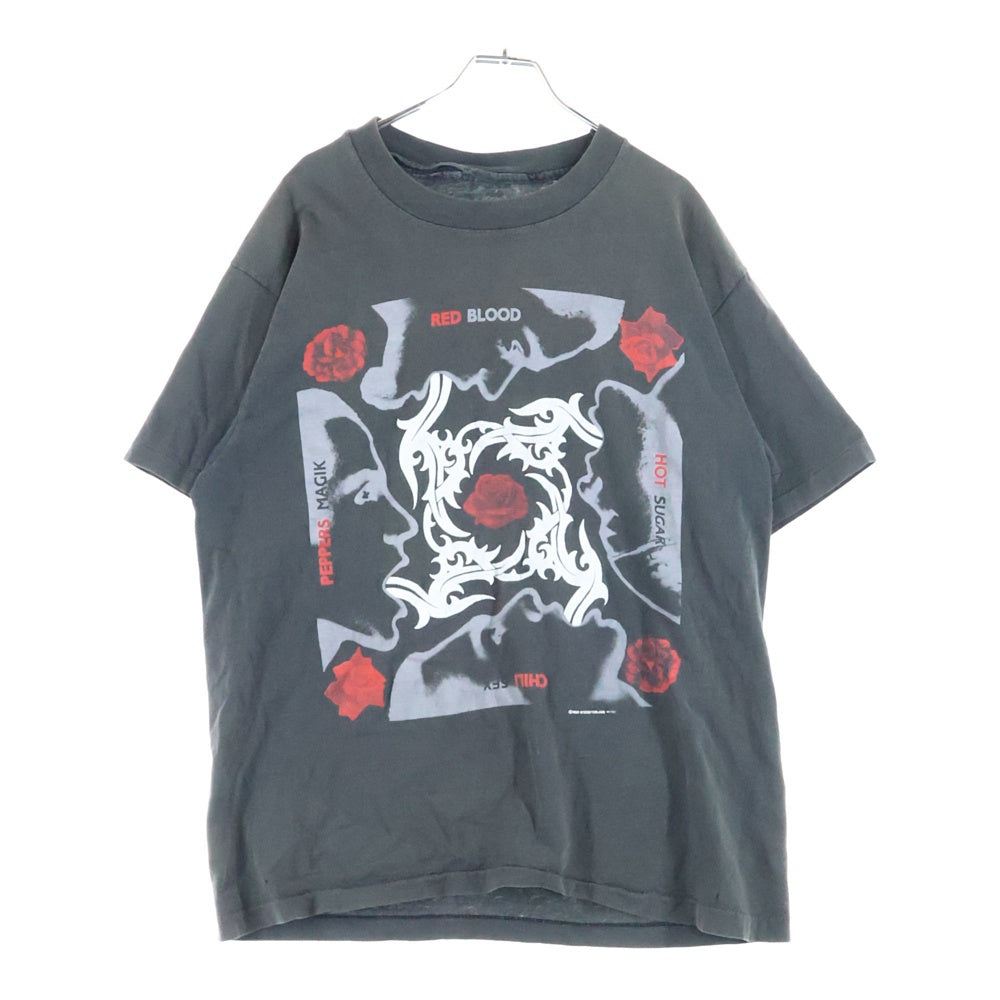 VINTAGE(ヴィンテージ) 90S VINTAGE RED HOT CHILI PEPPERS BLOOD SUGAR SEX MAGIK レッドホットチリペッパーズ ブラッドシュガーセックスマジック プリント半袖Tシャツ ブラック
