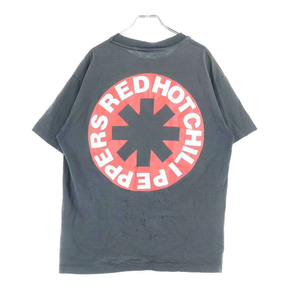 VINTAGE(ヴィンテージ) 90S VINTAGE RED HOT CHILI PEPPERS BLOOD SUGAR SEX MAGIK レッドホットチリペッパーズ ブラッドシュガーセックスマジック プリント半袖Tシャツ ブラック