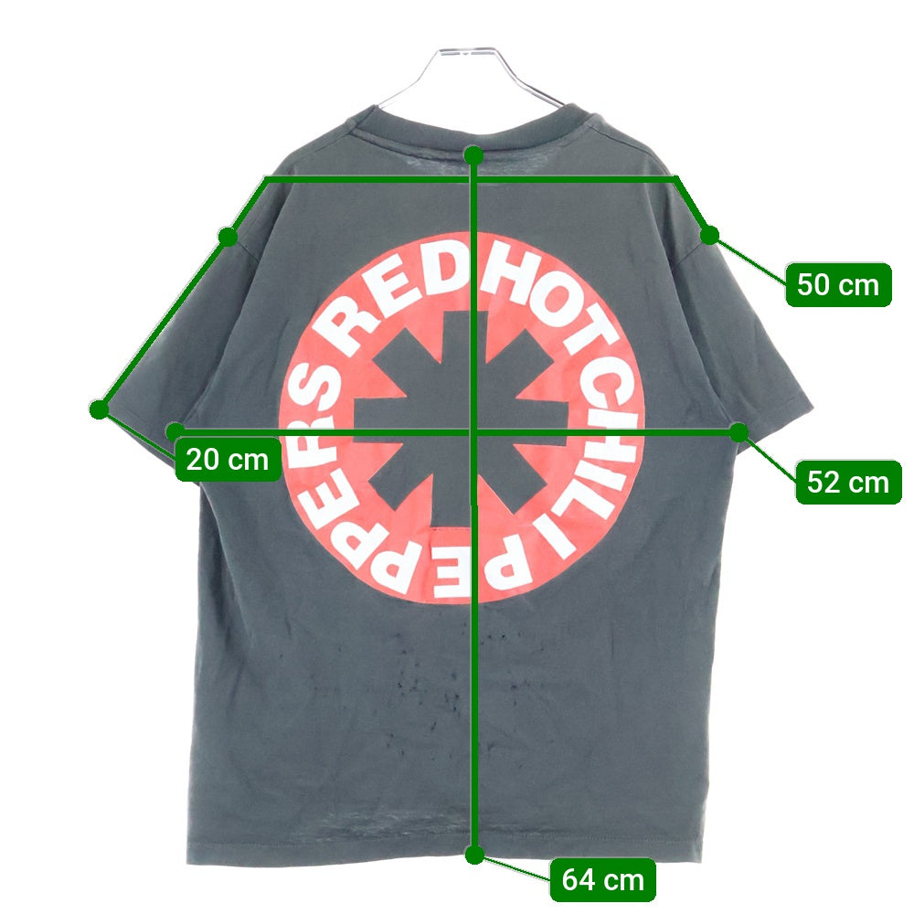 VINTAGE(ヴィンテージ) 90S VINTAGE RED HOT CHILI PEPPERS BLOOD SUGAR SEX MAGIK レッドホットチリペッパーズ ブラッドシュガーセックスマジック プリント半袖Tシャツ ブラック