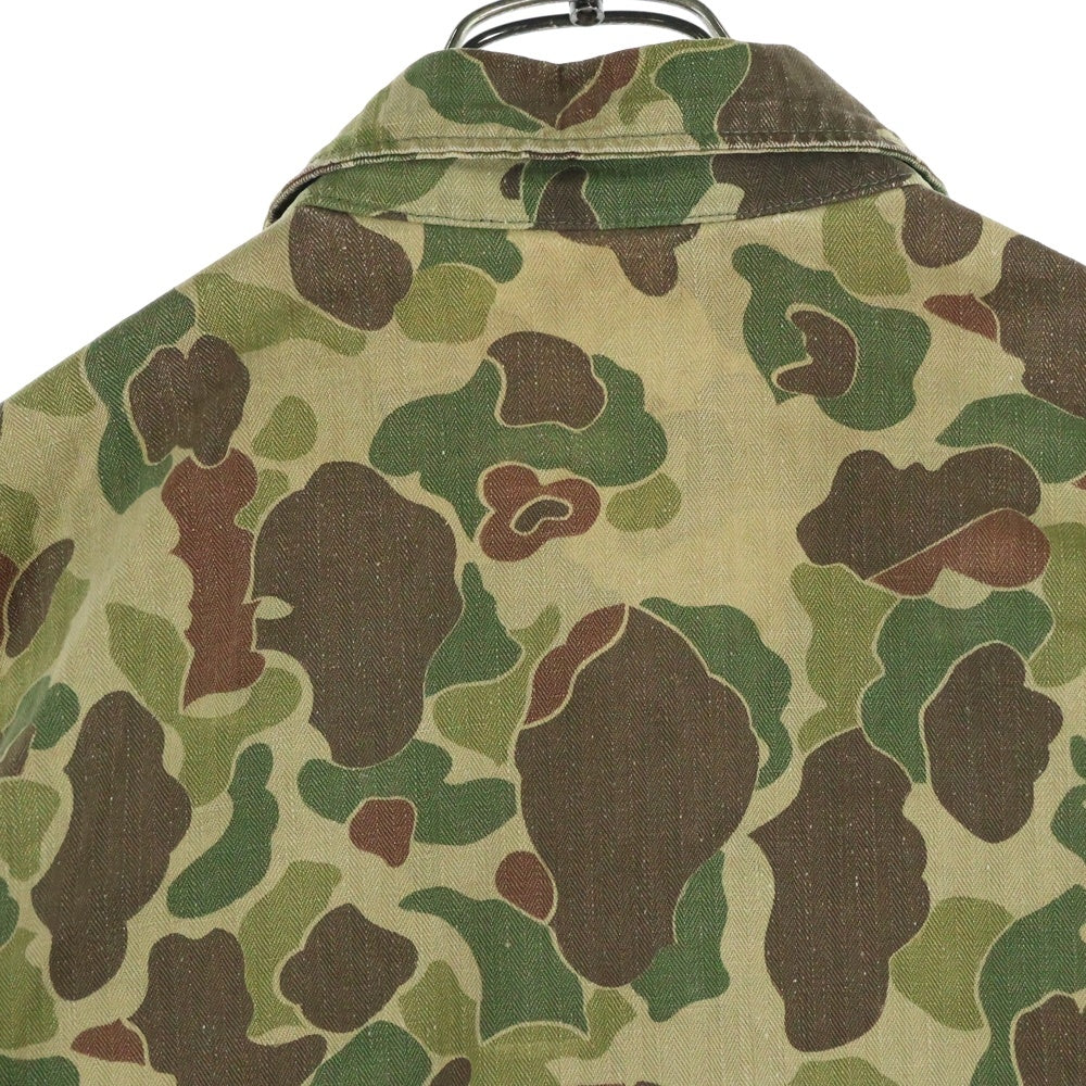 VINTAGE(ヴィンテージ) 40S VINTAGE US ARMY M-43 HBT ダックハンターカモ ヴィンテージ ミリタリージャケット カーキ