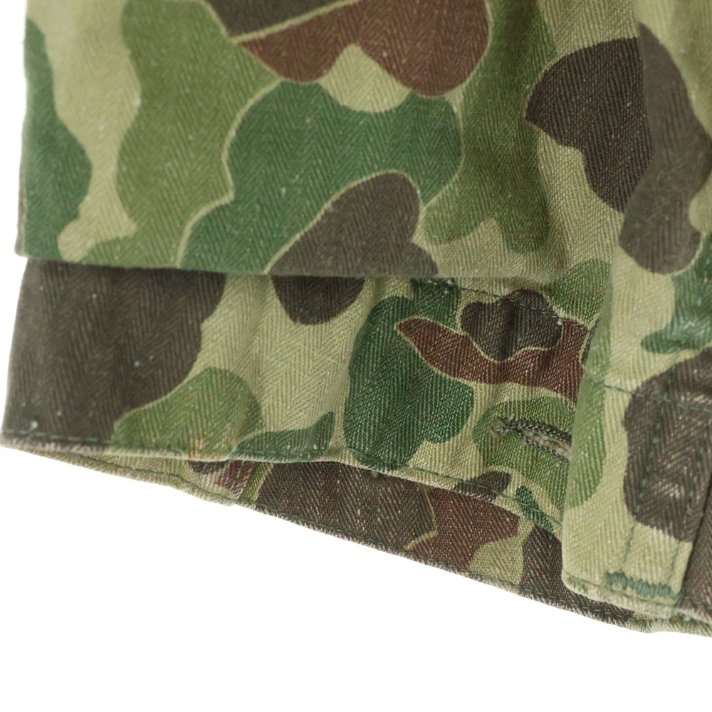 VINTAGE(ヴィンテージ) 40S VINTAGE US ARMY M-43 HBT ダックハンターカモ ヴィンテージ ミリタリージャケット カーキ