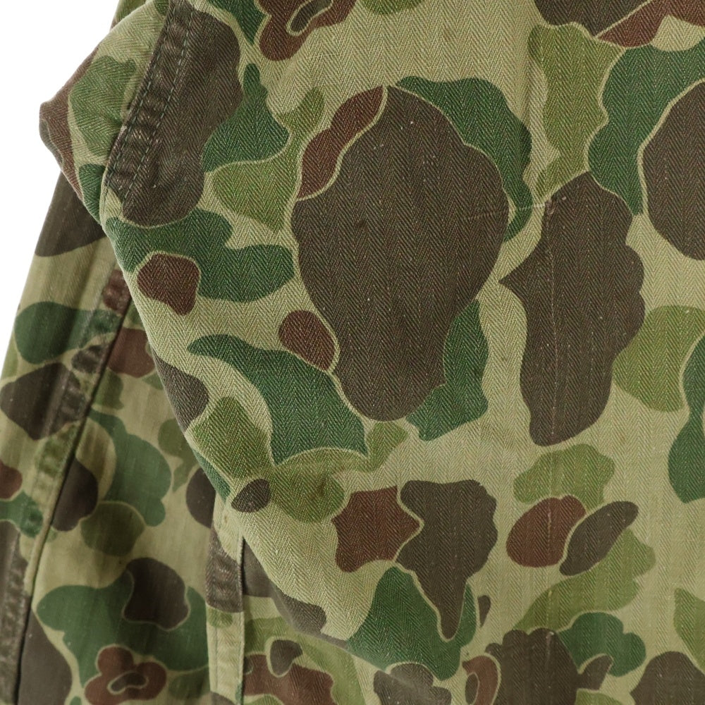 VINTAGE(ヴィンテージ) 40S VINTAGE US ARMY M-43 HBT ダックハンターカモ ヴィンテージ ミリタリージャケット カーキ