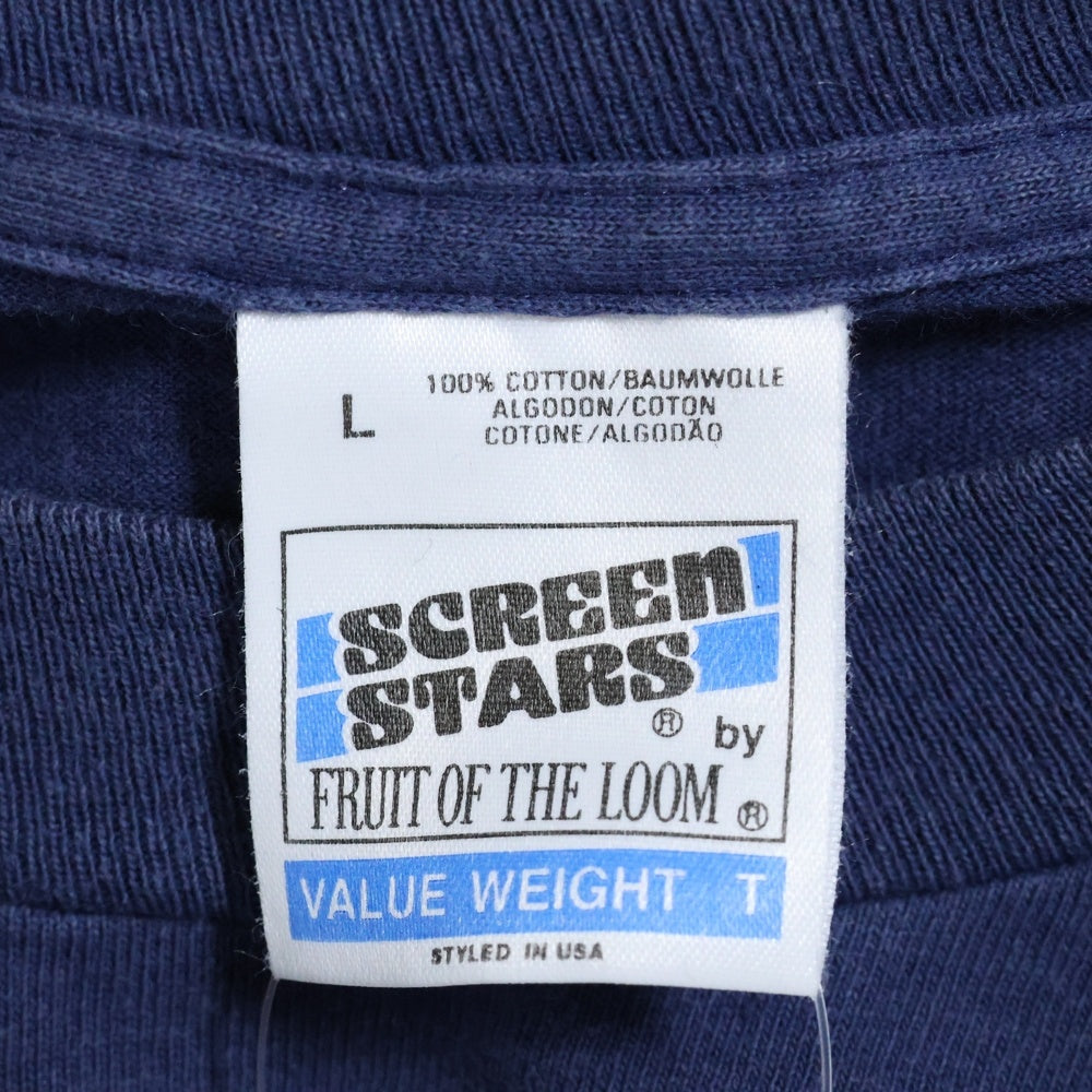 VINTAGE(ヴィンテージ) 90S VINTAGE oasis What's the story オアシス ヴィンテージプリントTシャツ 半袖カットソー ネイビー