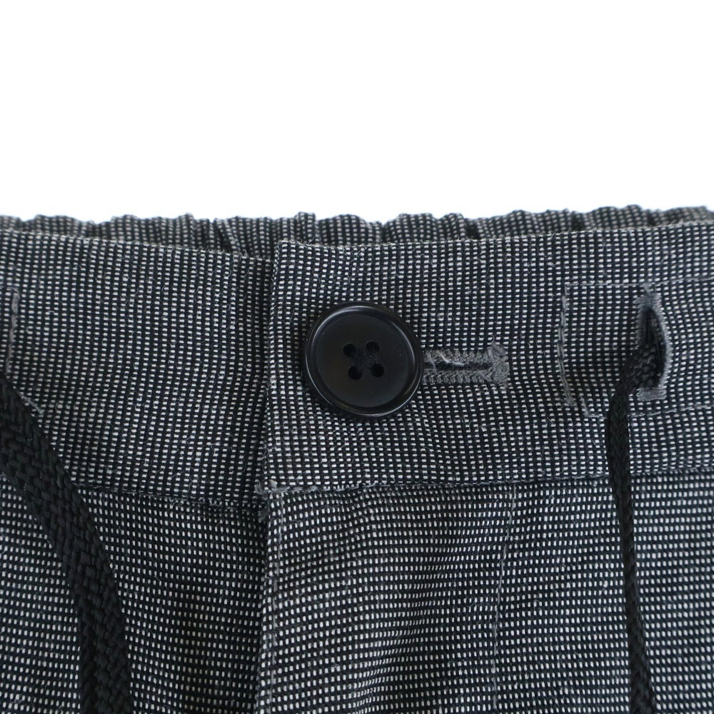 BEAUTY&YOUTH UNITED ARROWS(ビューティーアンドユースユナイテッドアローズ) リブ付き ジッパーフライ ロングパンツ グレー